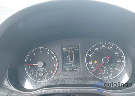 2012 Volkswagen Passat 2.5L Se из США, поврежденный, VIN 1VWBH7A36CC035693